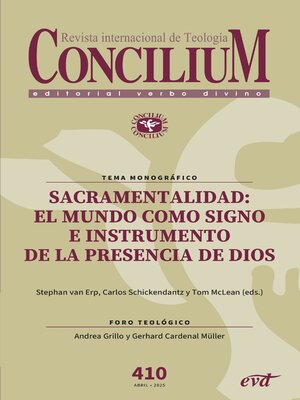 cover image of Sacramentalidad